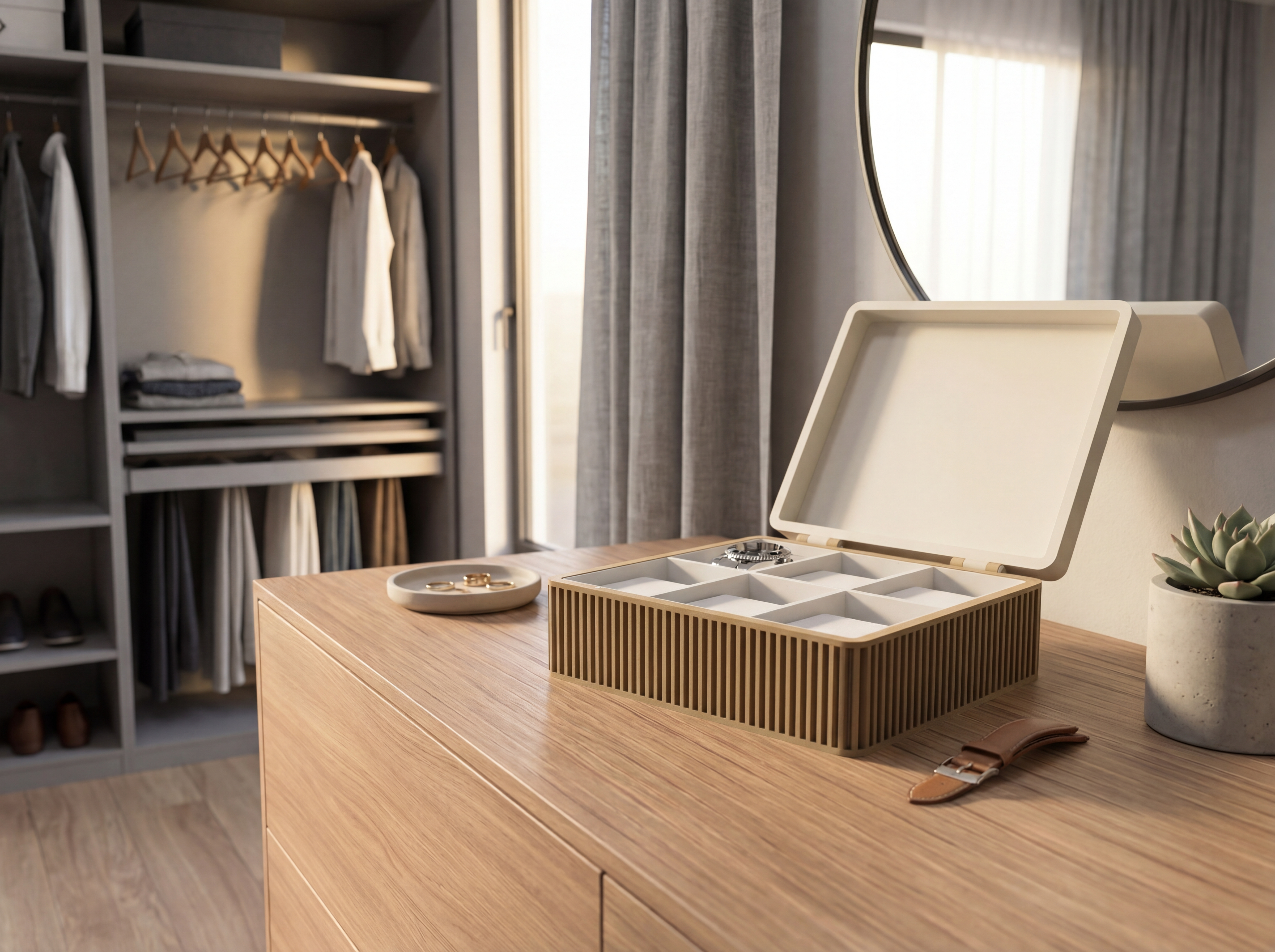 Modern Jewelry/Watch Box - View 11